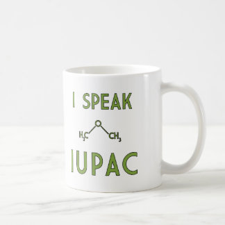 Jag talar IUPAC Kaffemugg