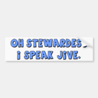 JAG TALAR JIVE bildekalet