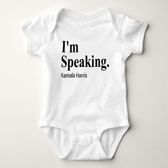 Jag talar, Kamala Harris, Biden Harris 2020 T Shirt (Framsida)