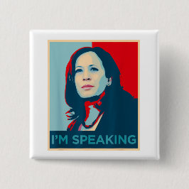 Jag talar Kamala Harris Knapp