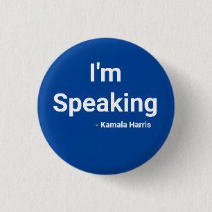 Jag talar - Kamala Harris Knapp