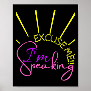 Jag talar med Funny Kamala Harris 2 Poster