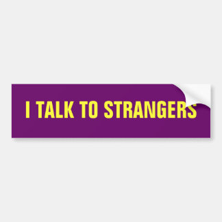 JAG TALAR MED STRANGERS BILDEKAL