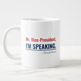 Jag talar med Vicen Kamala Harris 2020 Jumbo Mugg