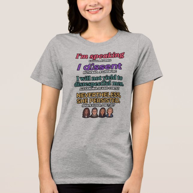 Jag talar och mer t shirt (Framsida)