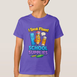 Jag talar om leveranser från Fluent School T Shirt