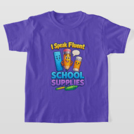 Jag talar om leveranser från Fluent School T Shirt