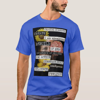Jag talar om ursprunglig feminism Collage Art 28 T Shirt