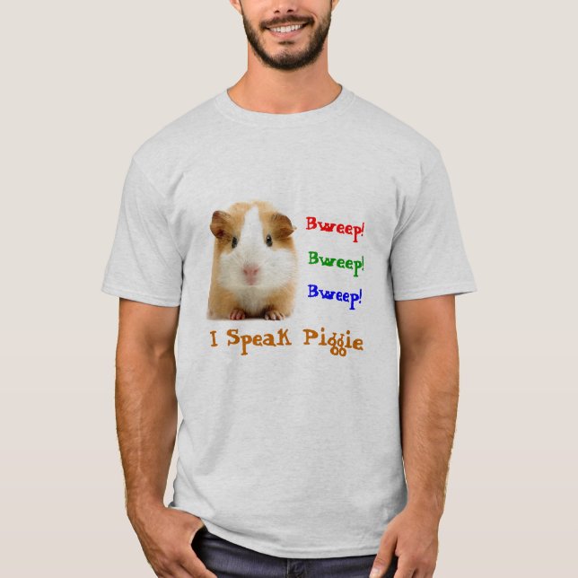 Jag talar Piggie T-shirt (Framsida)