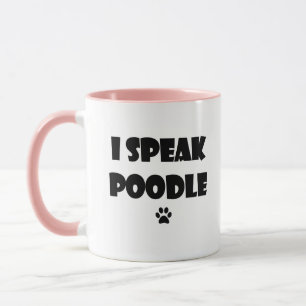 Jag talar pudelmuggen mugg