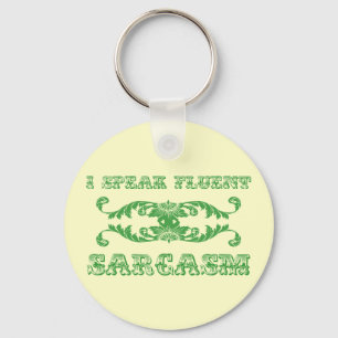 Jag talar rolig keychain för den flytande nyckelring