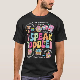Jag Talar Småbarn Tillbaka Till Skolan T Shirt