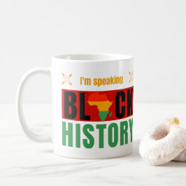 Jag talar Svarta historiemånadens historielärare Kaffemugg