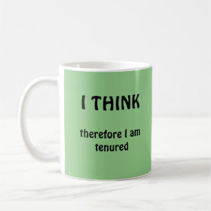 Jag Tänka är därför uppfödd akademi Kaffemugg