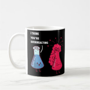 Jag tänka att du överreagerar, Lung Nerd Chemistry Kaffemugg