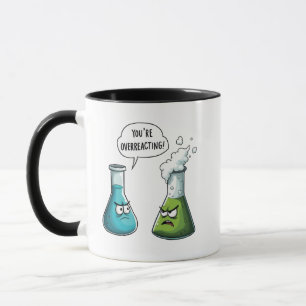 Jag Tänka att du överreagerar på den berömda Nerd  Mugg