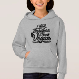 Jag Tänka, därför är jag Vegan T Shirt
