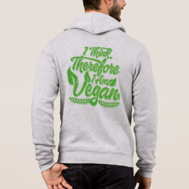 Jag Tänka, därför är jag Vegan T Shirt