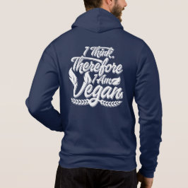 Jag Tänka, därför är jag Vegan T Shirt