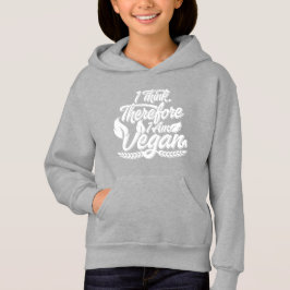Jag Tänka, därför är jag Vegan T Shirt