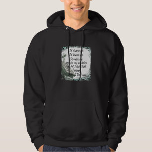 Jag Tänka Jesus gör det så Land Music Hoodie