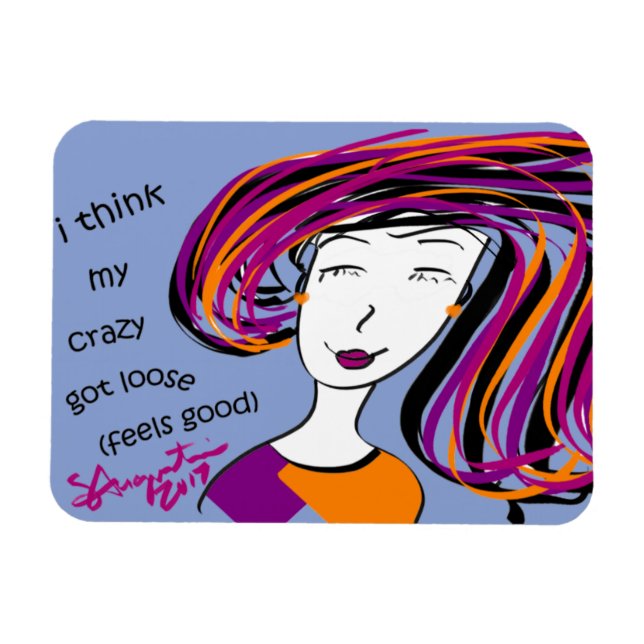 JAG TÄNKA MIN HAR FÖRLORAD. MAGNET (Horisontell)