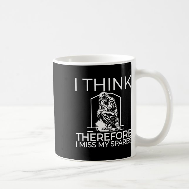 Jag Tänka så jag missar mina Spares Kaffemugg (Höger)