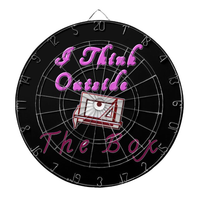 Jag tänka utanför ZA-lådan. Piltavla (Framsidan)