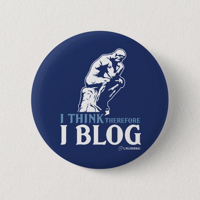 Jag tänker, därför mig bloggen knapp (Framsida)