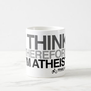 Jag tänker därför muggen kaffemugg