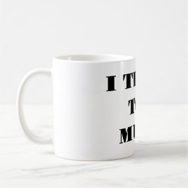 Jag Tänker För Mycket - Kaffe Mugg