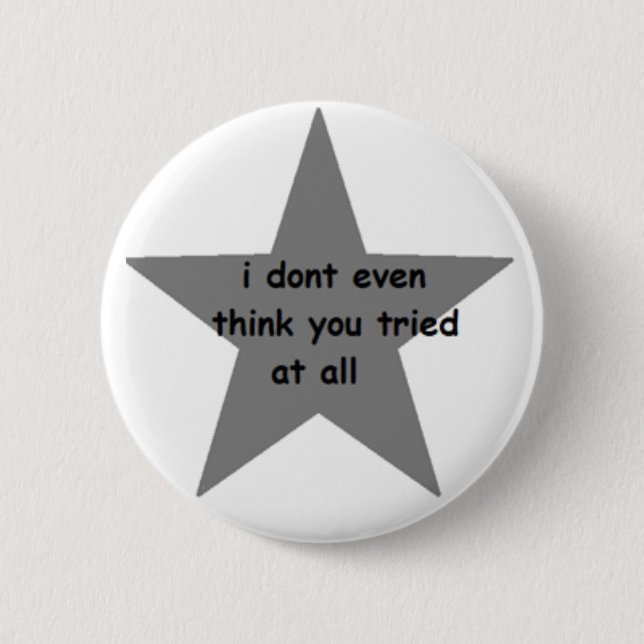 Jag tänker inte ens att du försökte knäppas alls knapp (Framsida)