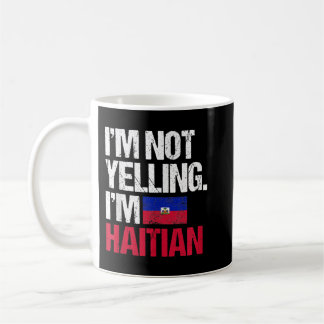 Jag tänker inte Julla Im Haitian Kaffemugg