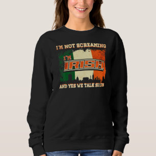 Jag tänker inte skrika att jag är Irish Ireland 1 T Shirt