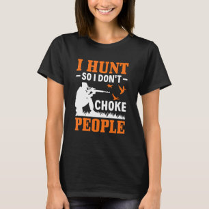 Jag tänker inte välja Anka som jagar Anka H T Shirt