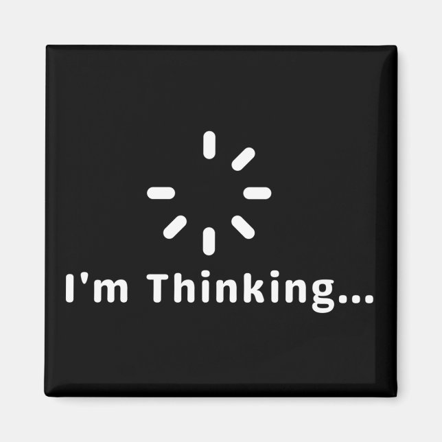 Jag tänker magnet (Framsidan)