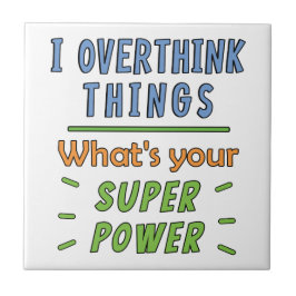 Jag tänker över Sak Kakelplatta