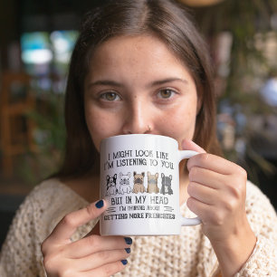 Jag tänker på att få fler frenchies kaffemugg