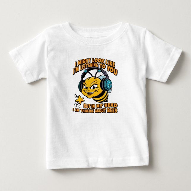 Jag tänker på BEES T Shirt (Framsida)