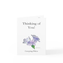 Jag tänker på dig! Anteckningskort