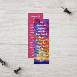 Jag tänker på dig Bok Mark Prayer Card