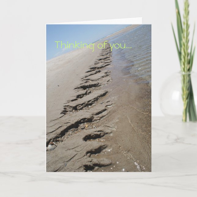 Jag tänker på dig.. kort (Framsida)