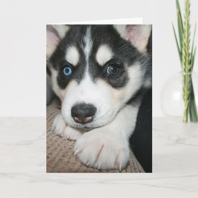 Jag tänker på dig! kort (Framsida)