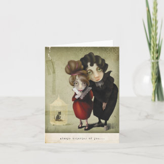 Jag tänker på dig.. kort