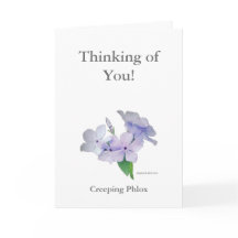 Jag tänker på dig! Kort