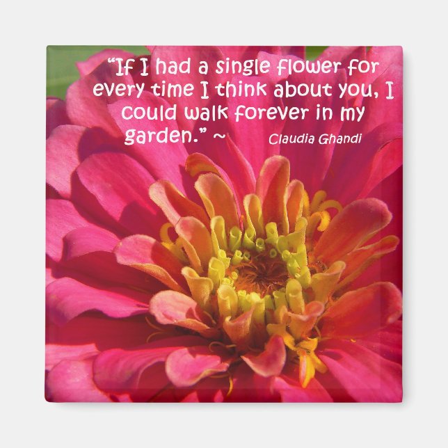 Jag tänker på dig.. magnet (Framsidan)