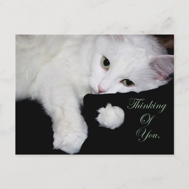 Jag tänker på dig.. vykort (Framsida)