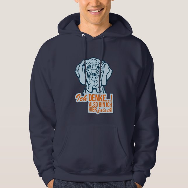 Jag tänker! sweatshirt (Framsida)