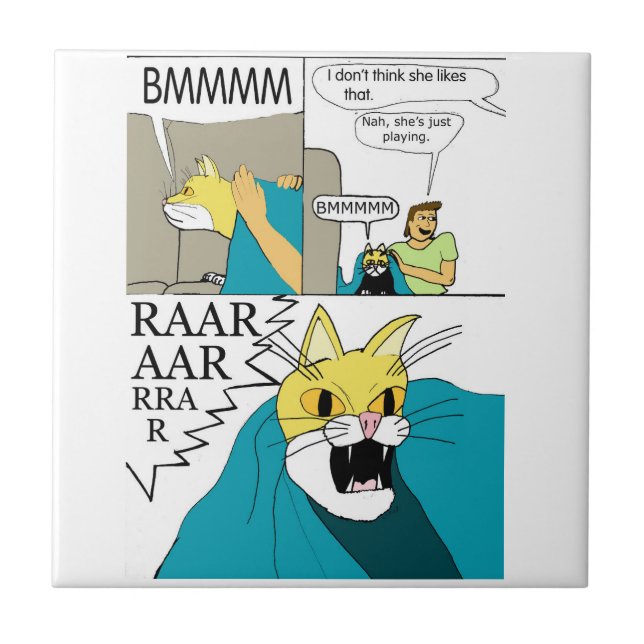 Jag tänkor inte att hon gillar det kakelplatta (Framsidan)