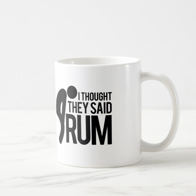 Jag tänkte att de sade ROM Kaffemugg (Höger)